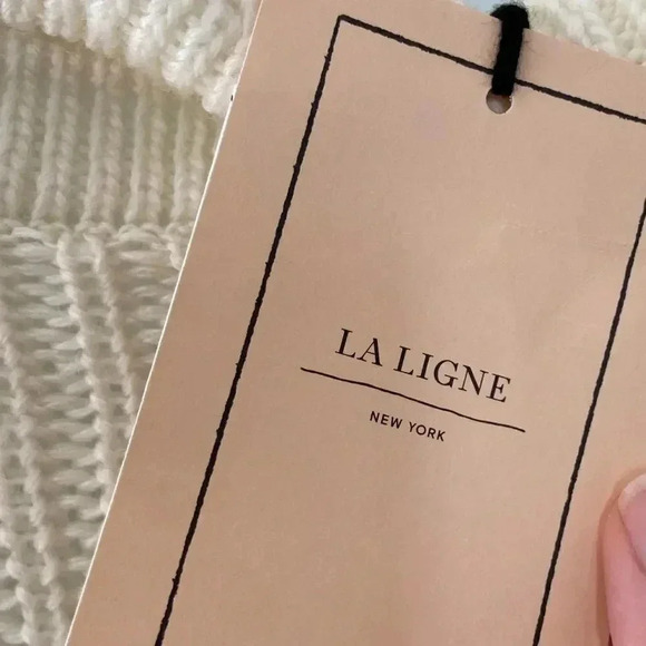 NWT La Ligne Merino Wool Cricket Sweater Dress size Small - Picture 9 of 11